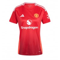 Zenski Nogometni Dres Manchester United Alejandro Garnacho #17 Domaci 2024-25 Kratak Rukav